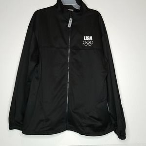 Olympic Committee U.S. Beijing Winter Olympics 2022 Sweatshirt Jacket Size XXL